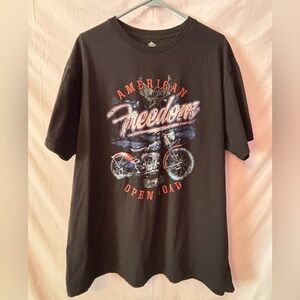 American Patriotic Biker Tshirt